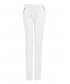 Wygodne spodnie bawełniane WSK-8024 biały